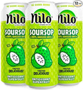 Nilo Soursop Juice with Pulp Natural 16.57 fl oz (Pack of 12)