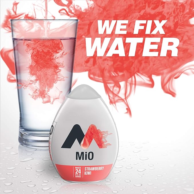 MiO Sugar-Free Strawberry Kiwi Naturally Flavored Liquid Water Enhancer 1 Count 1.62 fl oz