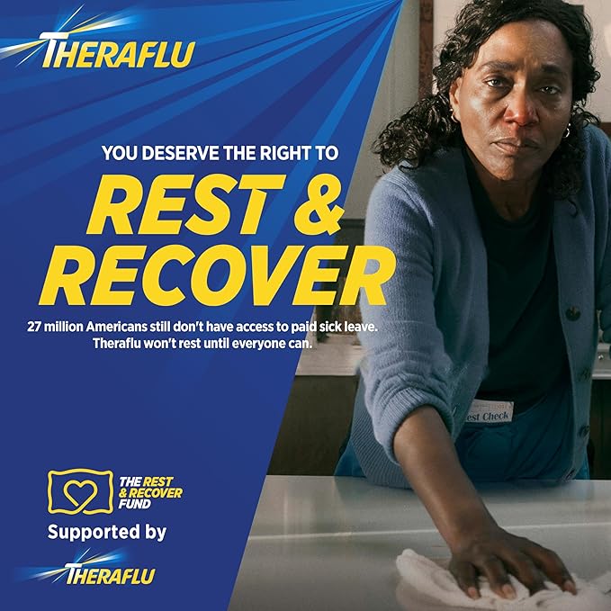 Theraflu Combo Daytime and Nighttime Severe Cold Relief Honey Lemon Flavor Powder and Daytime Severe Cold Relief Berry Burst Flavor Powder 6 Daytime + 6 Nighttime and 6 Berry Burst Powder Packets