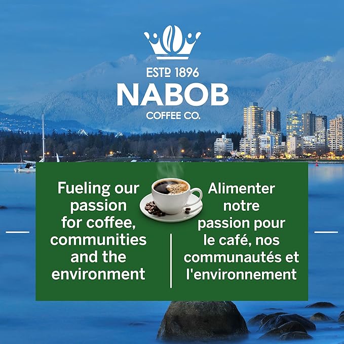 Nabob Traditional Fine Grind Coffee (930g / 2lbs) Made in Canada