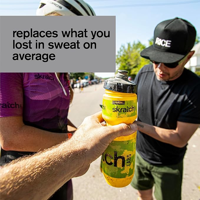 Skratch Labs Unsweetened Hydration Sport Drink Mix | Sugar Free | Electrolytes Booster | Salted Margarita - 20 Servings | Non-GMO Vegan Kosher Keto Paleo