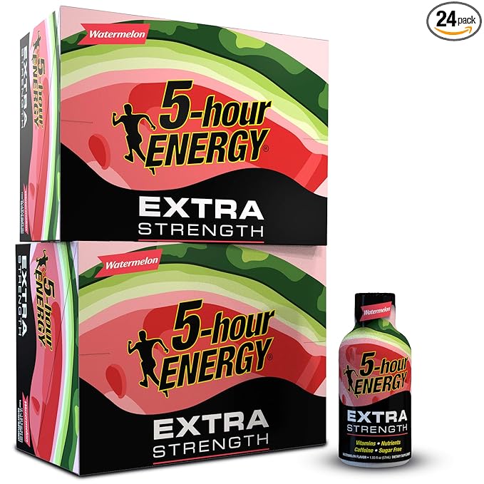 5-hour ENERGY Shot Extra Strength Watermelon 1.93 oz 24 count
