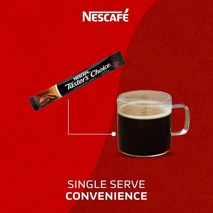 Nescafe Instant Coffee Packets Taster's Choice Light Roast Bulk Pack 1.5 g Packets (Pack of 1000)