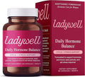 Ladywell Daily Hormone Balance Capsules | Natural Cycle Support for Women | Supports Mood Bloating Cramps Skin Health &amp Cravings | with Chasteberry B Vitamins Ashwagandha Saffron &amp More