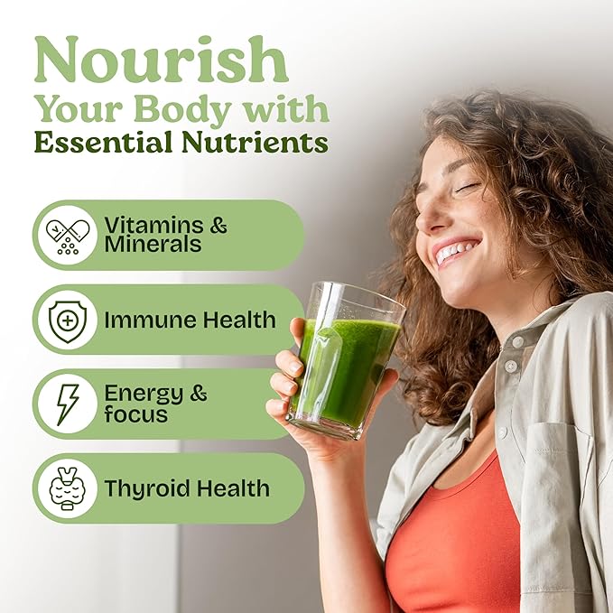 Atlantic Naturals Sea Moss 7 Day Detox Liver Gallbladder &amp Kidney Cleanse - Support with Dandelion Root Milk Thistle Burdock Root Red Clover Chanca Piedra - Pineapple Flavor Drink Mix (14 oz)