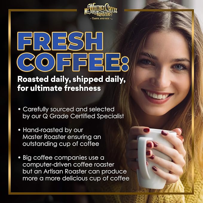 Mt. Whitney Tioga Blend Coffee (Whole Bean 12 Oz)