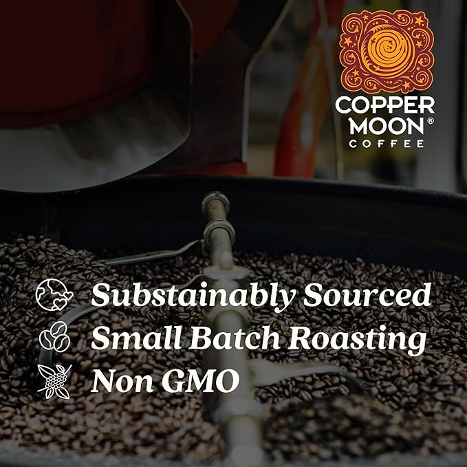 Copper Moon Coffee Swiss Water Decaf Flavored Variety Pack 60 Count