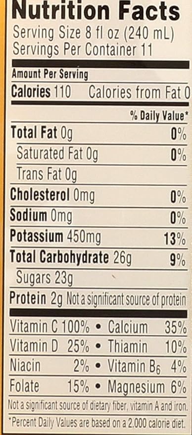 Simply Juice Orange With Calcium 89 Ounce