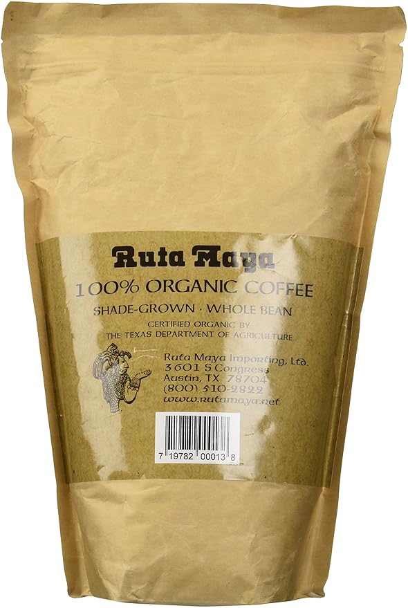 Ruta Maya Coffee Coffee Dark Roast Organic 35.2 Ounce