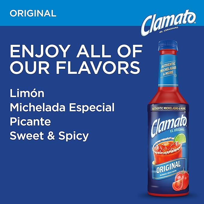 Clamato Original Tomato Cocktail 5.5 fl oz cans (Pack of 24)