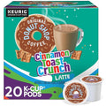 The Original Donut Shop Cinnamon Toast Crunch One-Step Latte Keurig Single Serve K-Cup Pods 20 Count