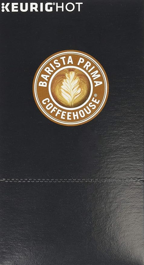 Barista Prima Coffeehouse Dark Roast Extra Bold K-Cup for Keurig Brewers French Roast Coffee96 Count