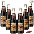 Faygo Root Beer | Delicious Root Beer with Real Cane Sugar | 12 oz Glass Bottles with Crazy Soda Pop Bottle Opener (6 Pack)