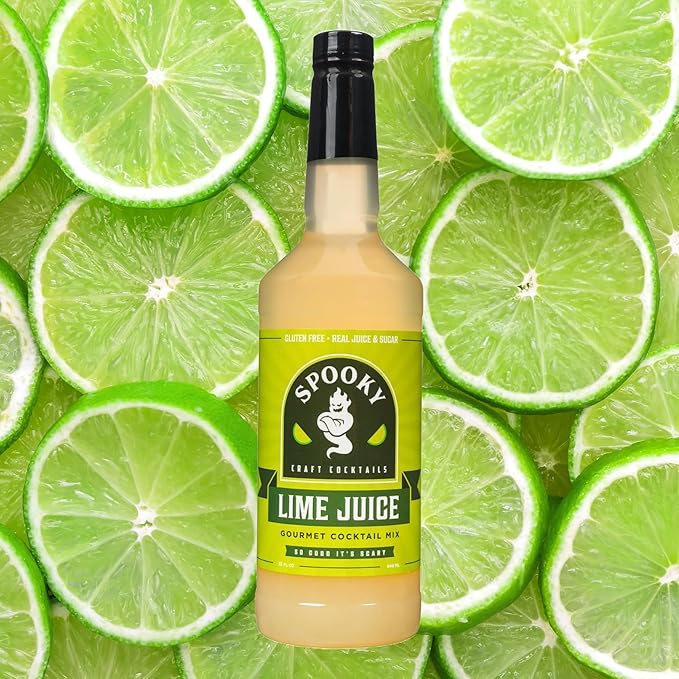 SPOOKY - Cocktail Mix Variety Pack - Featuring Grenadine and Lime Juice - Real Fruit Juices and All Natural Ingredients - Gluten Free - 32 Oz (Pack of 2)