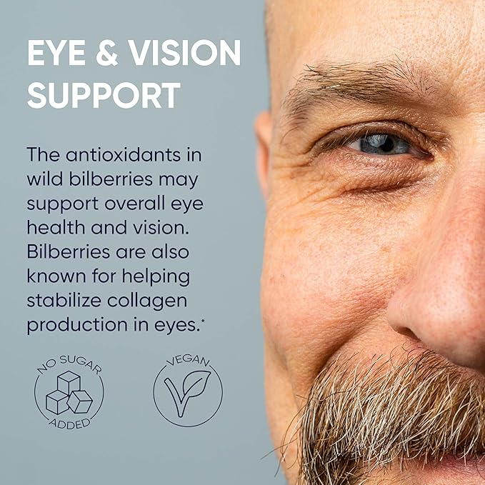 Jungle Powders Wild Bilberry Extract for Eyes USDA Organic 3.4oz Bottle of Liquid Bilberry Anthocyanin Alcohol-Free European Blueberry Bilberry Supplement for Eyes High Bioavailability Liquid Extract