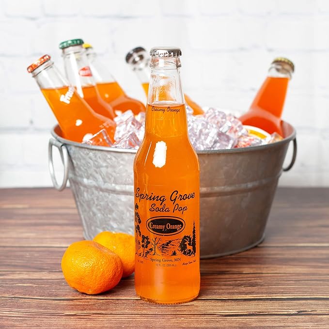 Ultimate Orange Soda Sampler - Mix Variety Case - Gourmet Sodas from All Around the Country - Choose Your Flavor - 12oz (Orange - 96 Pack)