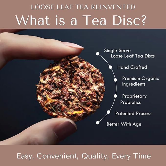 iLOLA 2-pack Loose Leaf Tea Discs Sweet Dreams No. 04 | Oprah’s Favorite Things 2022 | Functional Tea w/Chamomile Valerian Root &amp Other Herbs | Caffeine Free | No Tea Bag Needed | 14 Individual
