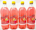 4 pack of Frostie Soda Pop Soft Drink 32oz Plastic Bottles (32oz Pink Lemonade)