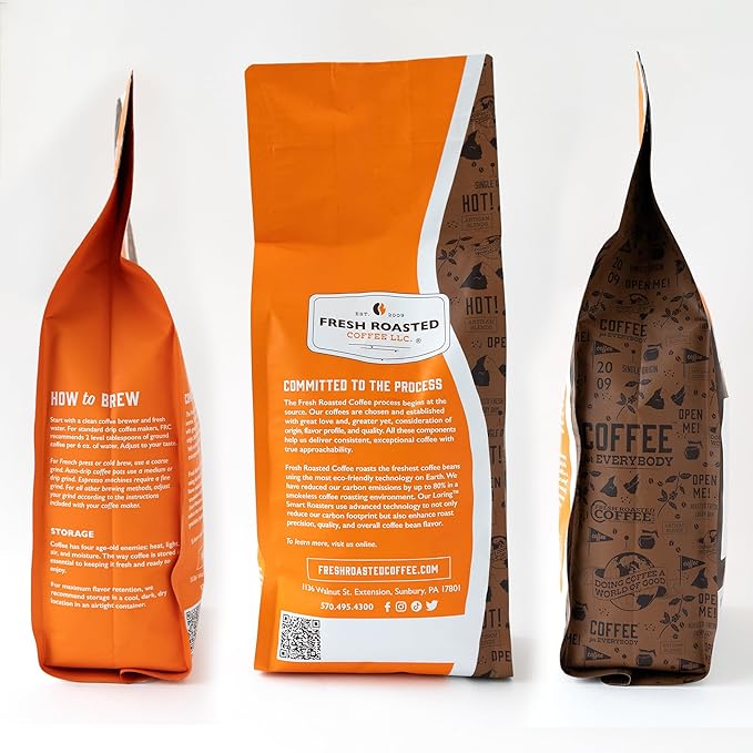 Fresh Roasted Coffee Dark Nebula 2 lb (32 oz) Medium Roast Kosher Whole Bean