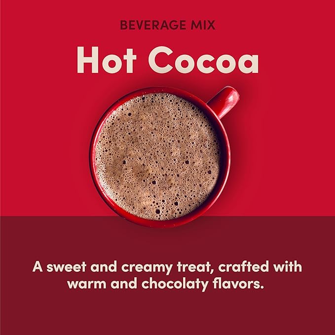 Tim Hortons Original Hot Chocolate Single Serve Keurig K-Cup Pods 10 Count (Pack of 2)