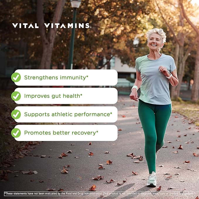 Vital Vitamins Multi Collagen Peptides Powder + Colostrum Capsules with Vitamin C Zinc