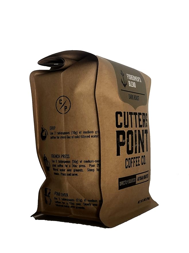 Cutters Point Fishermen's Blend - Dark Roast (Ground)