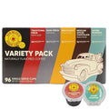 New Mexico Piñon Naturally Flavored Coffee K Cups Variety Pack - Medium &amp Dark Roast 100% Arabica K-Cup Capsules - Recyclable Single Serve Coffee Pods - 96 Count