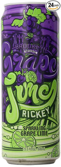 AriZona Lime Rickey Grape 23 Ounce (Pack of 24)