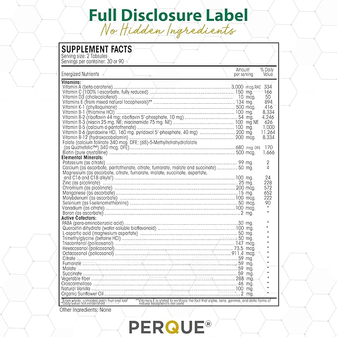 PERQUE Life Guard Mini 180 Tabs