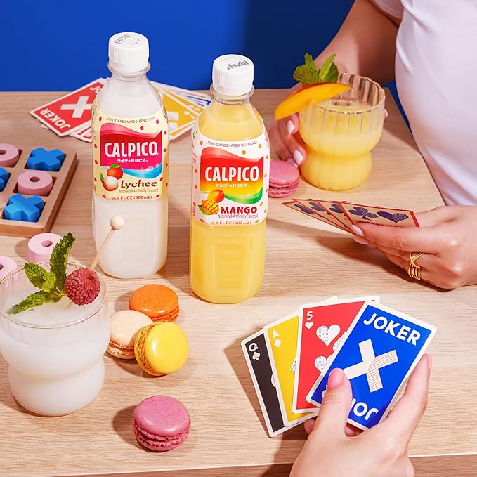 CALPICO 6 Flavor Variety Pack – Smooth Creamy &amp Refreshing Non-Carbonated Beverage Sweet and Tangy Japanese Lactic Acid Drink 16.9 Fl oz (Pack of 6)