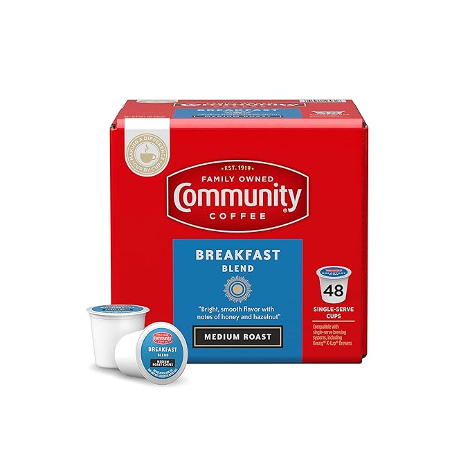 Community Coffee Breakfast Blend 48 Count Single-Serve Cups