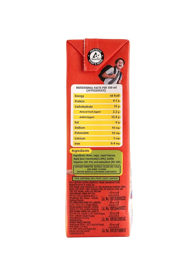 Real Fruit Juice Apple 200ml x 30