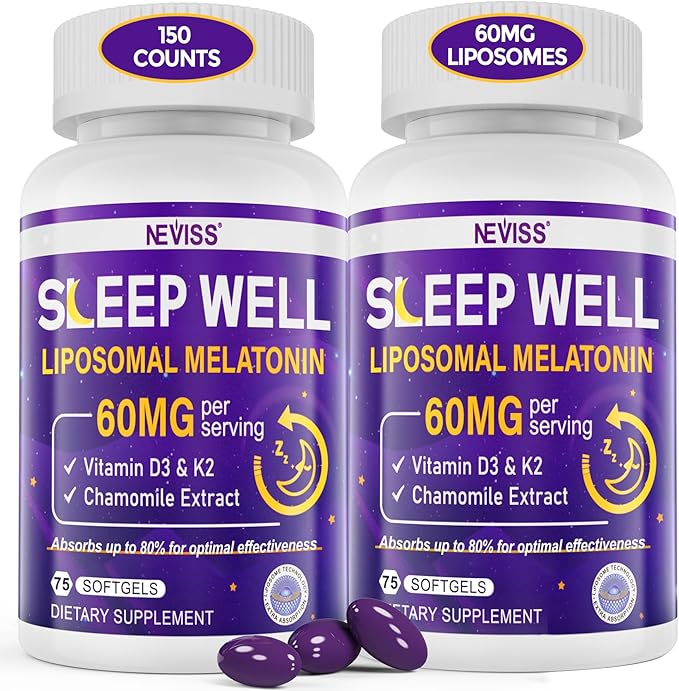 NEVISS Melatonin 50 mg Fast Dissolve Tablets + Melatonin 60mg Softgel
