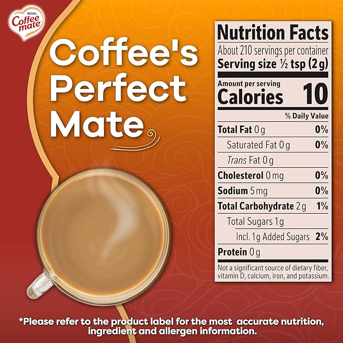 Coffee-mate Cafe Collection Caramel Macchiato 15 Ounce (Pack of 6)