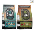 Bones Coffee Company Better Brain Mushroom Coffee Medium Roast &amp Dark Roast – Functional Coffee with Lion’s Mane &amp Chaga | Focus Energy &amp Clarity | Ground Coffee 2-Pack Virtual Bundle