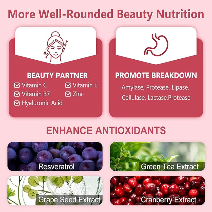 2 Pack Liposomal Collagen Peptides Pills for Women 2000mg Multi Hydrolyzed Collagen Type I II III V X with 2500mcg Biotin - Collagen Supplements Softgels with Hair Skin &amp Nails Vitamins 240