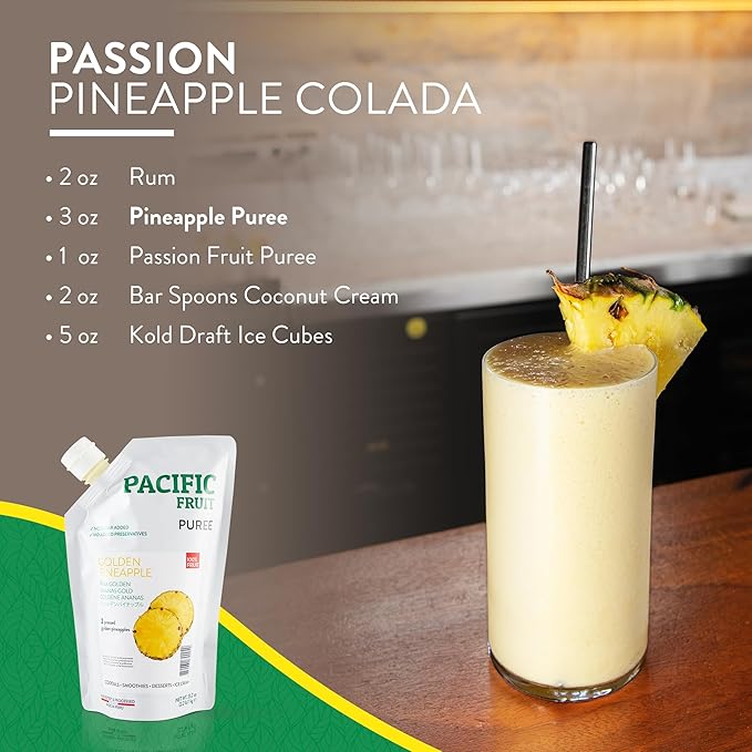 PACIFIC FRUIT – Pure Pineapple juice 100% pineapple juice no sugar added – Jugo de piña – 100% FRUIT