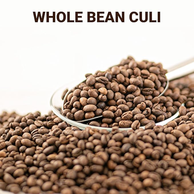 doanhdang - 17.6 Oz Premium Culi Whole Bean Coffee 100% Culi Peaberry Medium Roast Rich Flavor for Espresso Shot and Brew Origin from Vietnam Whole Med Roast Beans