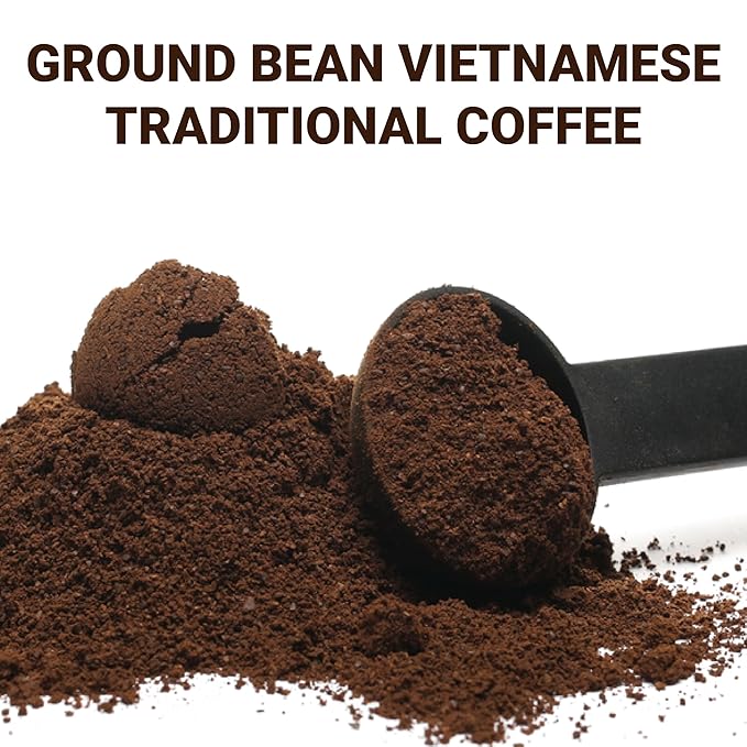 doanhdang - 17.6 Oz Traditonal Vietnamese Coffee Blend Arabica Robusta Culi with Caramel Ground Coffee Espresso &amp Brew Origin from Vietnam Whole Med Roast Ground