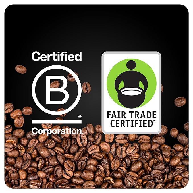 BLK &amp Bold Ground Coffee Coffee-ish Decaf Medium Roast 100% Arabica Coffee Beans Chocolate Graham Fruit Notes Fresh Roasted Decaf Coffee for Drip French Press Cold Brew &amp Espresso 12 oz