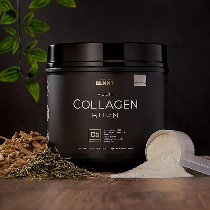 Super Collagen Powder for Women Weight Loss + Beauty w. Probiotics Hyaluronic Acid ACV KSM-66 Biotin - Premium Multi Collagen Peptides Protein Supplement Colageno for Women (Unflavored)