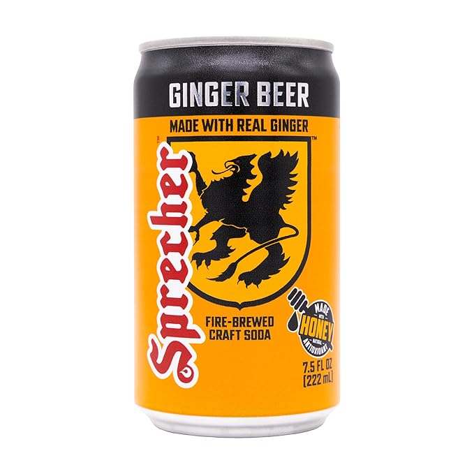 Sprecher Ginger Beer 7.5 fl oz Mini Cans (10 Pack)