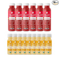Suja Organic Gut Health Shots and Juice Variety Pack | 10 Digestion Shots and 6 Vibrant Probiotic Juices | Plant-Based &amp Gluten Free (2 fl oz Shots/Pack of 10 12 fl oz Juices/Pack of 6)