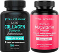 Vital Vitamins Multi Collagen Capsules + Women's Multivitamin Complex
