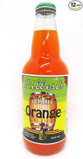 Filbert's ORANGE OLD TIME CHICAGO SODA - cool soothing flavor  12-Ounce Glass Bottle (Pack of 12)