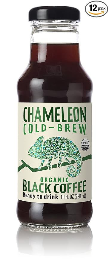 Chameleon Cold-Brew Black Ready-to-Drink Coffee 12 pack