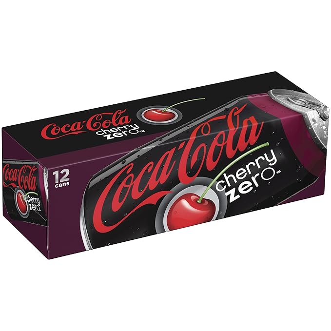Coke Zero Cherry 12 Oz Case Of 24 Cans