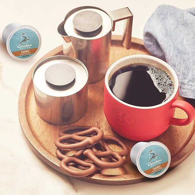 Caribou Coffee Caribou Blend Keurig Single-Serve K-Cup Pod Medium Roast Coffee 72 Count