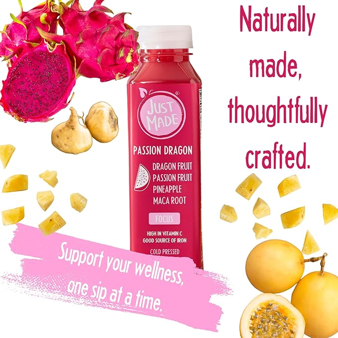 JUST MADE JUICE Passion Dragon Juice 11.8 FZ