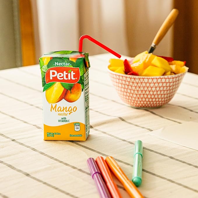 Petit Mango Nectar 200 ml (Pack of 24) – Refreshing Tropical Fruit Beverage